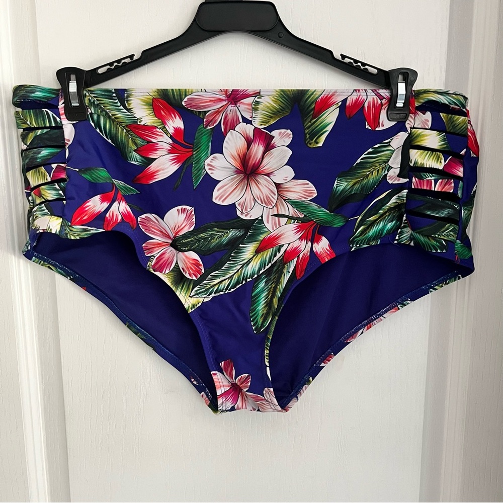 Chic Blue Bikini Bottoms